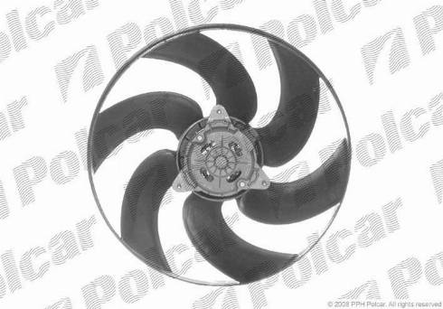 Polcar 601923U1 - Ventilators, Motora dzesēšanas