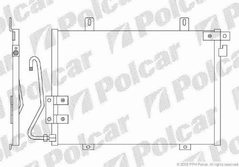Polcar 6015K8C1 - Kondensators, Gaisa kond