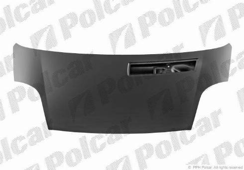 Polcar 602603 - Motora pārsegs