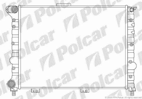 Polcar 140808A1 - Radiators, Motora dzesēšanas