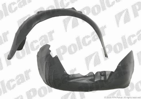 Polcar 1335FL-1 - Apdare, Riteņa niša