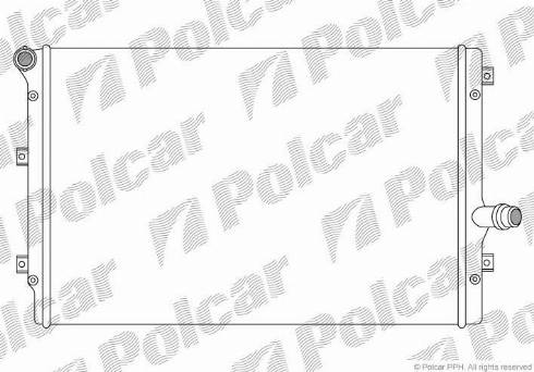 Polcar 133108A4 - Radiators, Motora dzesēšanas