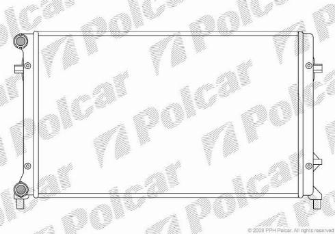 Polcar 133108A1 - Radiators, Motora dzesēšanas