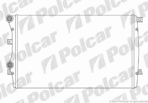 Polcar 133108A2 - Radiators, Motora dzesēšanas