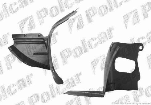Polcar 1331FP-1 - Apdare, Riteņa niša