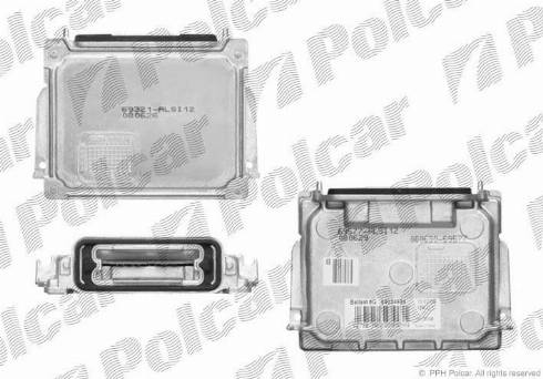 Polcar 1370099V - Strāvas ierobežotājs, Gāzizlādes