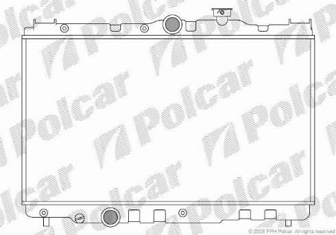 Polcar 810908-1 - Radiators, Motora dzesēšanas