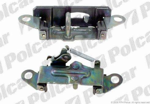 Polcar 3018Z-20 - Aizmugurējo durvju slēdzene