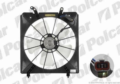 Polcar 381823W3 - Ventilators, Motora dzesēšanas