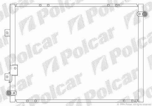Polcar 3818K8C4 - Kondensators, Gaisa kond