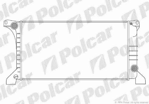 Polcar 324408-1 - Radiators, Motora dzesēšanas