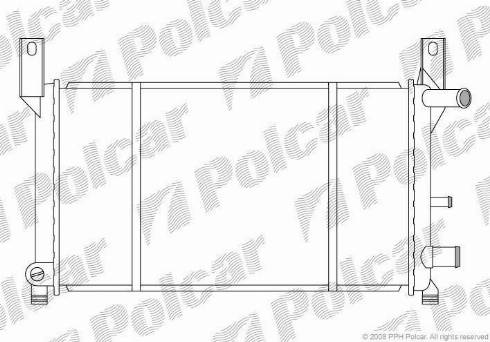 Polcar 320908A1 - Radiators, Motora dzesēšanas