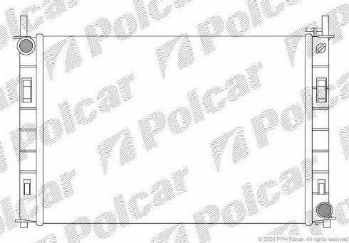 Polcar 321208-2 - Radiators, Motora dzesēšanas