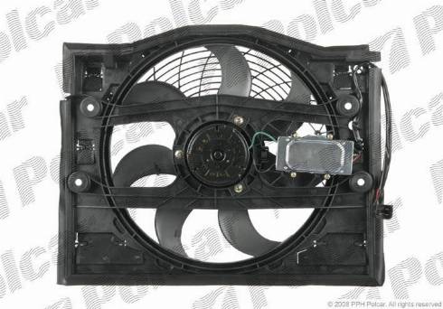 Polcar 200823W4 - Ventilators, Motora dzesēšanas