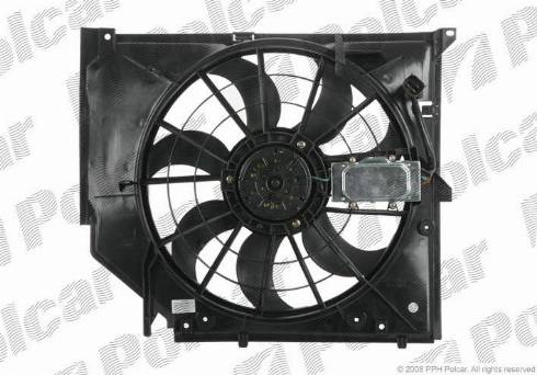 Polcar 200823W3 - Ventilators, Motora dzesēšanas