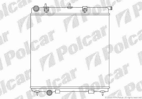 Polcar 231508A1 - Radiators, Motora dzesēšanas