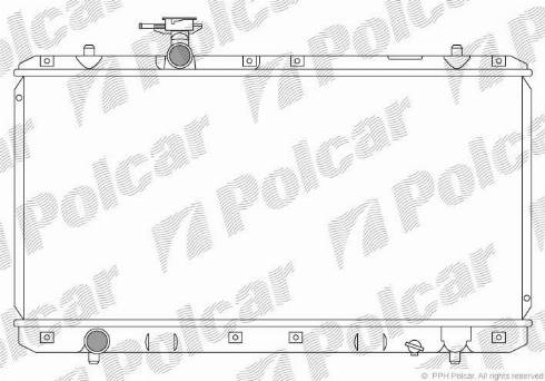 Polcar 741408-1 - Radiators, Motora dzesēšanas