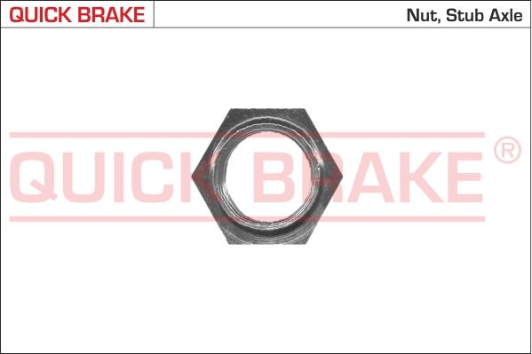 QUICK BRAKE 9804 - Kontruzgrieznis