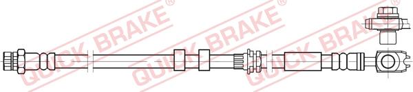 QUICK BRAKE 59.801X - Bremžu