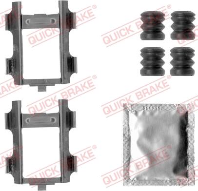 QUICK BRAKE 109-1793 - Piederumu komplekts