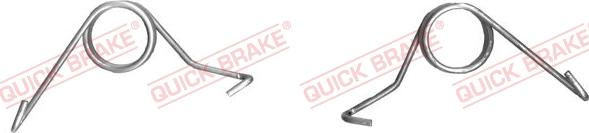QUICK BRAKE 113-0501 - Remkomplekts, Stāvbremzes