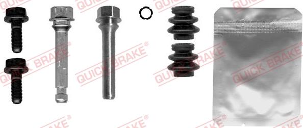 QUICK BRAKE 113-0001X - Virzītājčaulu komplekts