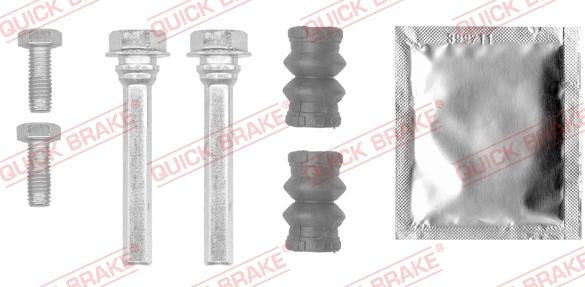 QUICK BRAKE 113-1339X - Virzītājčaulu komplekts