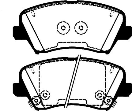 Brembo P30123 - Bremžu uzliku kompl