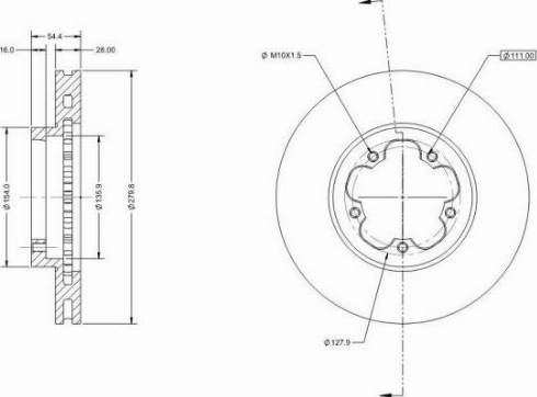 BOSCH 0986479C09 - Bremžu diski