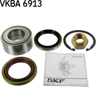 SKF VKBA6913 - Riteņa rumbas gultņa