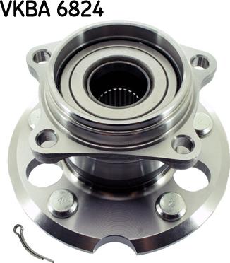 SKF VKBA6824 - Riteņa rumbas gultņa