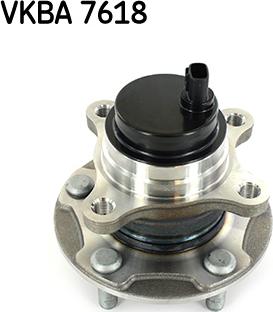 SKF VKBA7618 - Riteņa rumbas gultņa
