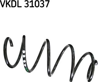 SKF VKDL31037 - Balstiekārtas atspere