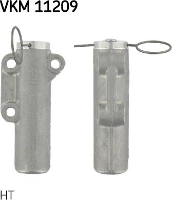 SKF VKM11209 - Spriegotājrullītis, Gāzu sadales
