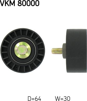 SKF VKM80000 - Parazīt / Vadrullītis