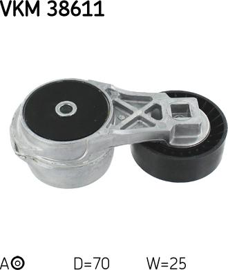 SKF VKM 38611 - Parazīt /