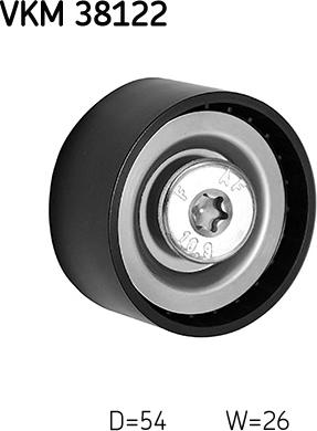 SKF VKM 38122 - Parazīt /