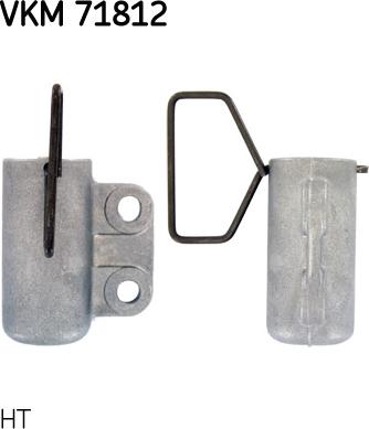 SKF VKM71812 - Spriegotājrullītis, Gāzu sadales
