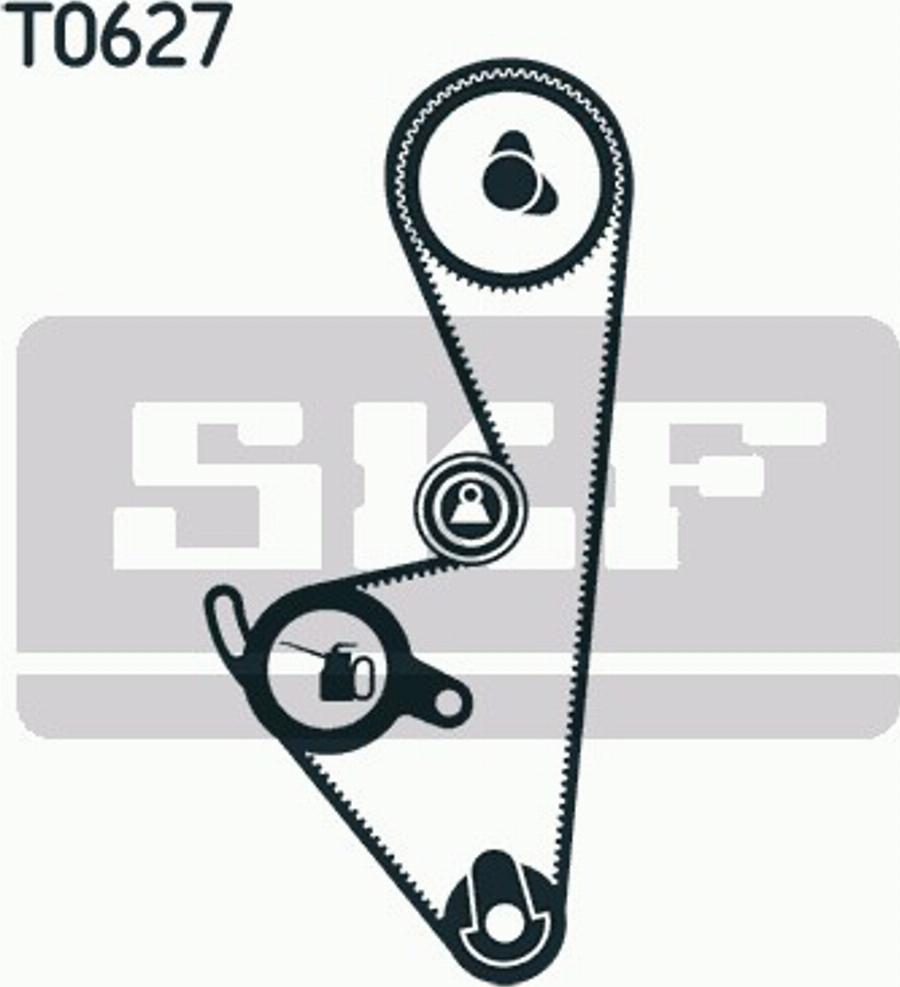 SKF VKMA99003 - Zobsiksnas komplekts