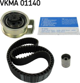 SKF VKMA01140 - Zobsiksnas komplekts