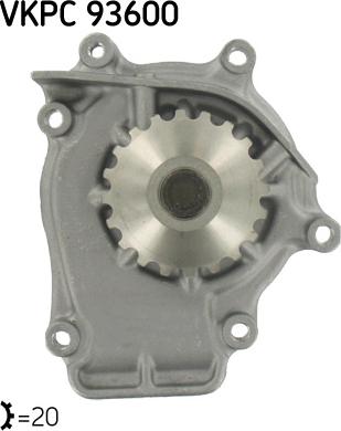 SKF VKPC93600 -