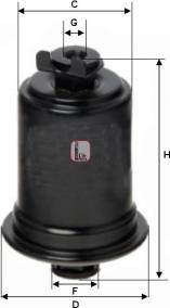 MAHLE KL210 - Degvielas filtrs