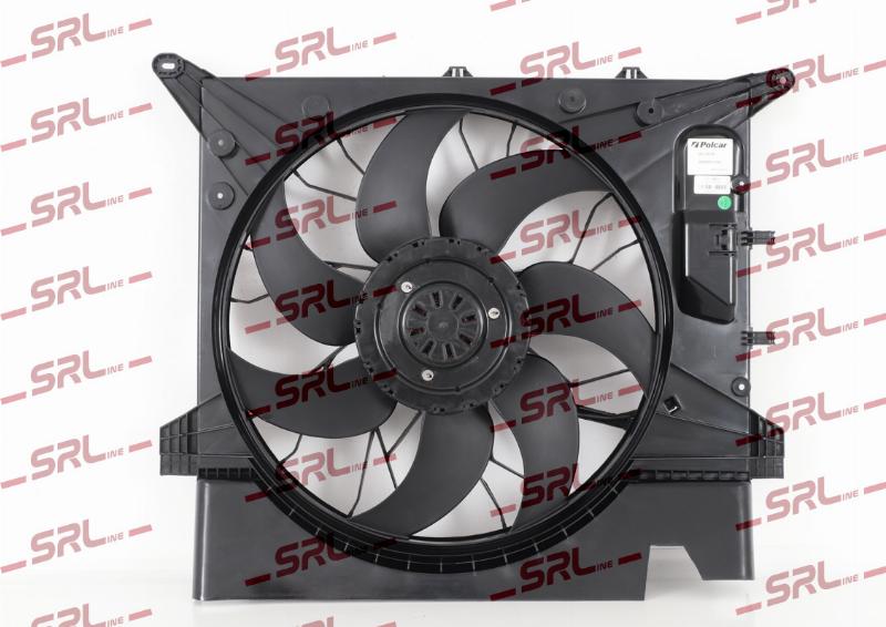 SRLine 909023W2S - Ventilators, Motora dzesēšanas