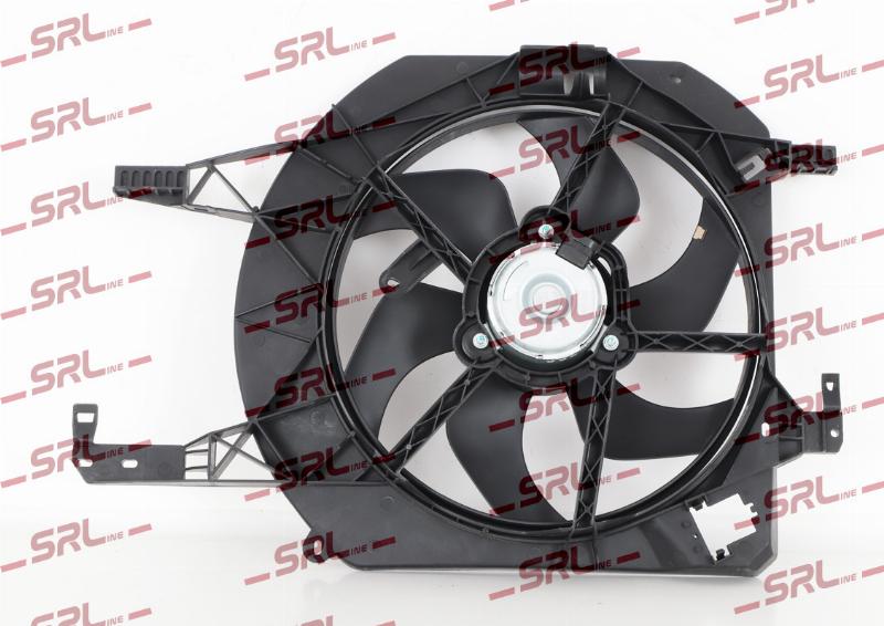 SRLine 602623W1S - Ventilators, Motora dzesēšanas