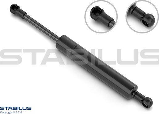 STABILUS 627141 - Gāzes atspere, Bagāžas