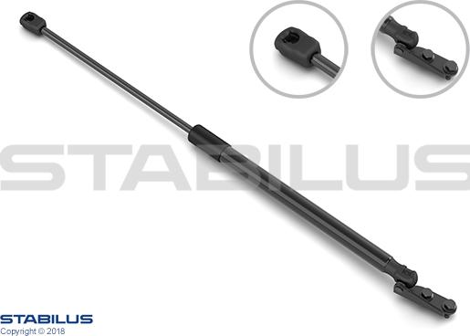 STABILUS 762672 - Gāzes atspere, Bagāžas