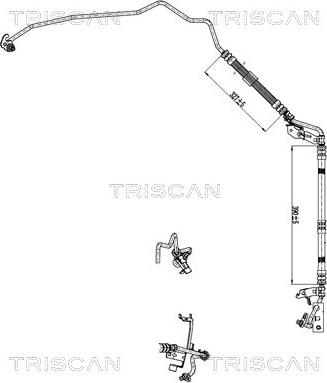 Triscan 8516 16005 - Hidrauliskā šļūtene