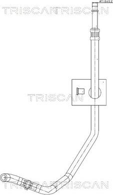Triscan 8516 11039 - Hidrauliskā šļūtene