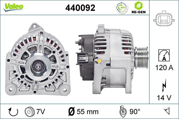 Valeo 440092 - Ģenerators