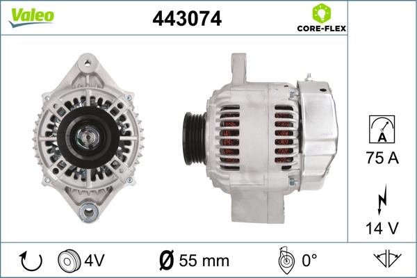 Valeo 443074 - Ģenerators